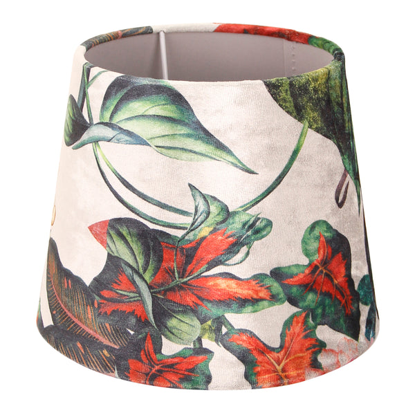 Various Lampenschirm Drum Rund – Ø20 cm oder  Ø35 cm - Samt Malaga - E27