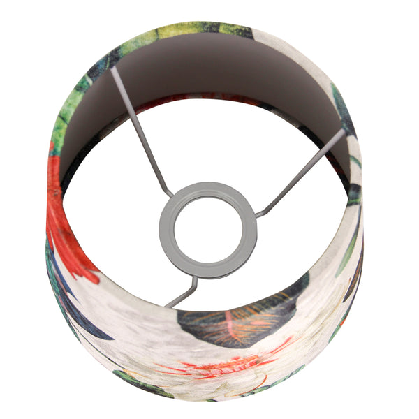 Various Lampenschirm Drum Rund – Ø20 cm oder  Ø35 cm - Samt Malaga - E27