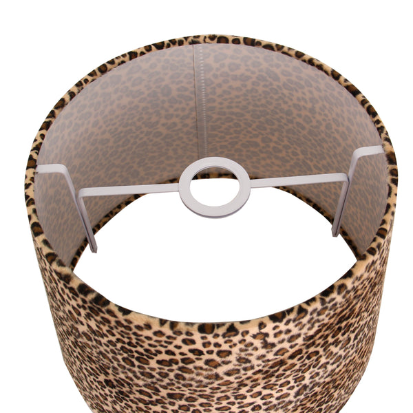 Various Lampenschirm Drum Rund – Ø20 cm oder Ø35 cm - Samt Leo - E27