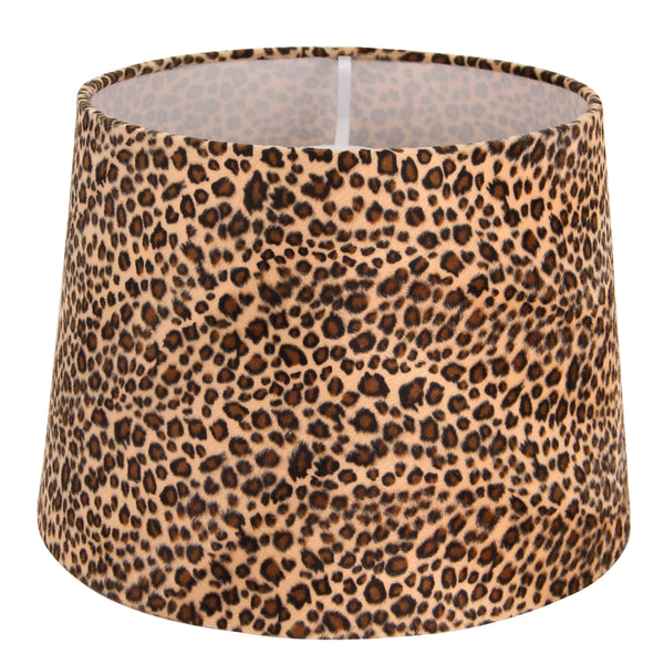 Various Lampenschirm Drum Rund – Ø20 cm oder Ø35 cm - Samt Leo - E27