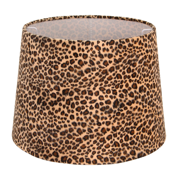 Various Lampenschirm Drum Rund – Ø20 cm oder Ø35 cm - Samt Leo - E27