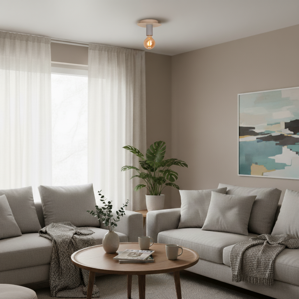 Chericoni Colorato plafondlamp - 1-lamp - E27 - Individueel selecteerbare buiskleur