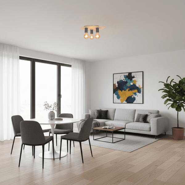 Chericoni Colorato plafondlamp - 3-lamps - E27 - Buiskleur individueel selecteerbaar