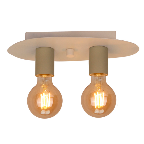 Chericoni Colorato plafondlamp - 2-lamps - E27 - Buiskleur individueel selecteerbaar