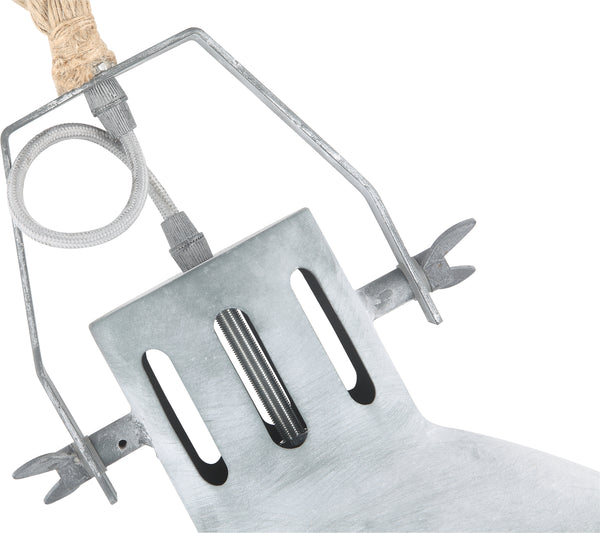 Chericoni Indurope hanglamp - E27 - industriële stijl - touwdesign