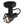 Chericoni Industria Plafondspot – Ø7 cm – GU10 – Schwarz