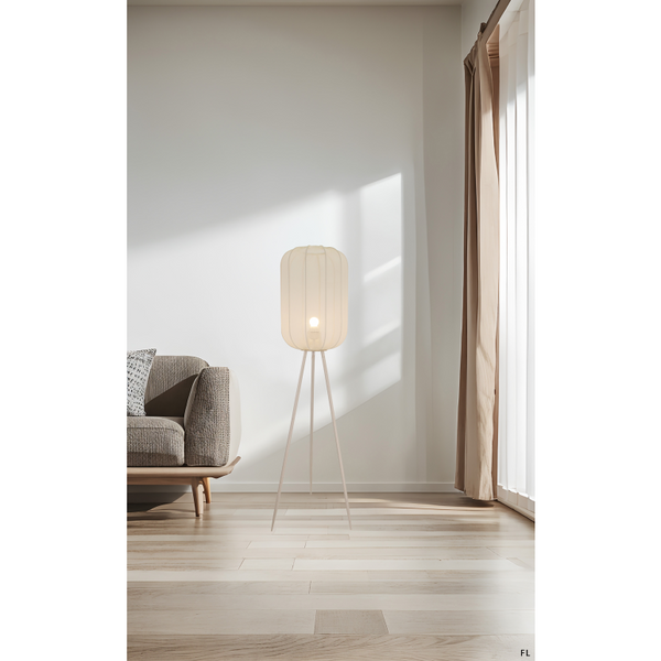 Chericoni Lecce Stehleuchte – Ø32 cm – 1-flammig – Nature