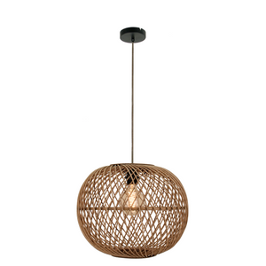 Chericoni Nature Diagonaal Hängelampe aus Naturholz Ø50 cm