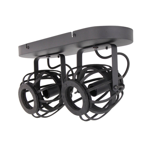 Chericoni Nature Trapeze 2-flammige Deckenlampe E14