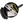 Chericoni Nero spot – 1 flammig – Ø8 cm – GU10 – Schwarz