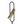 Design-Stehlampe Chericoni Reggio, Ø22 cm, schwarz-gold, GU10, 1-flammig, modern und elegant.