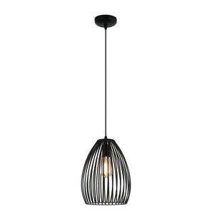 Die Chericoni Rho Hängelampe, Ø26,5 cm, 1-flammig, Schwarz, überzeugt mit schlichtem, modernem Design und praktischer E27-Fassung.