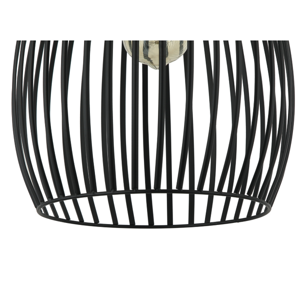 Die Chericoni Rho Hängelampe, Ø26,5 cm, Schwarz, 1-flammig, bringt zeitlose Eleganz und sanftes Licht in Ihr Zuhause.
