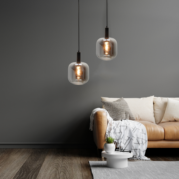 Elegante Chericoni Specchio Pendelleuchte, Glas, Ø21 cm, einflammig, E27, stilvolles Design für Esszimmer.