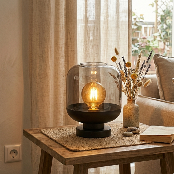 Chericoni Specchio Opaco table lamp – 1 light – Ø21 cm - E27 - Glass