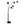 Chericoni Tavola Stehlampe mit 5 E27-Lichtquellen