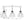 Various Frame Pendelleuchte 3-flammig – Markantes Design mit Metal und Holzakzenten