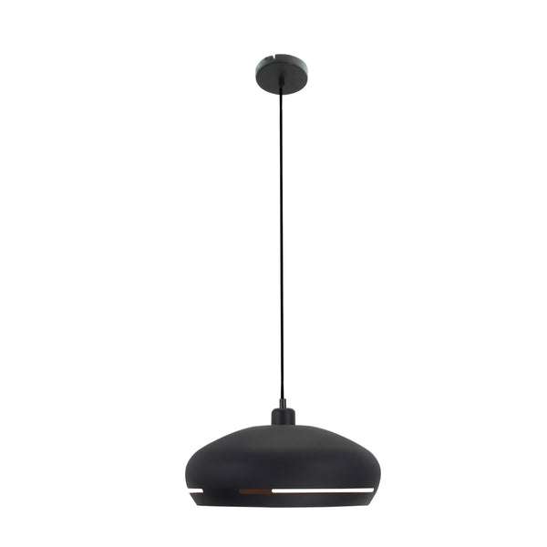 Various Streifen Hängeleuchte - 1 flammig - Ø35 oder Ø45 cm - Schwarz - Modernes Design