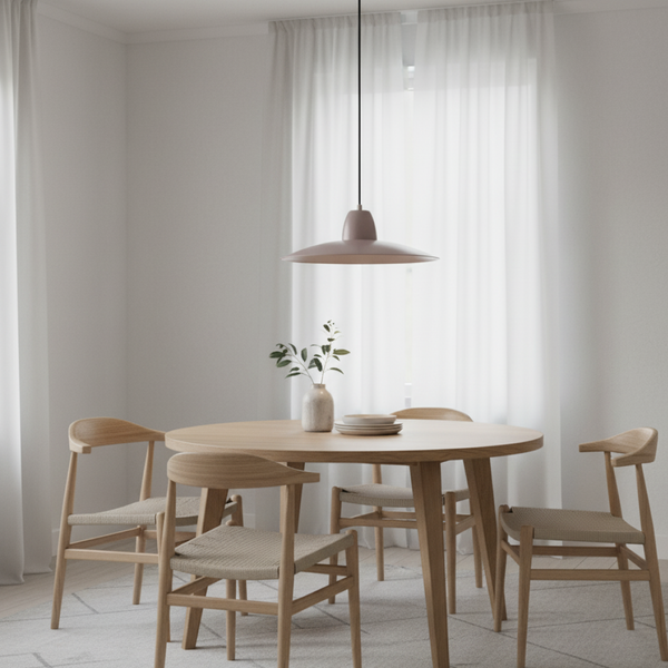 Various Roma pendant light Taupe – Ø48 cm – 1-light - Cream interior