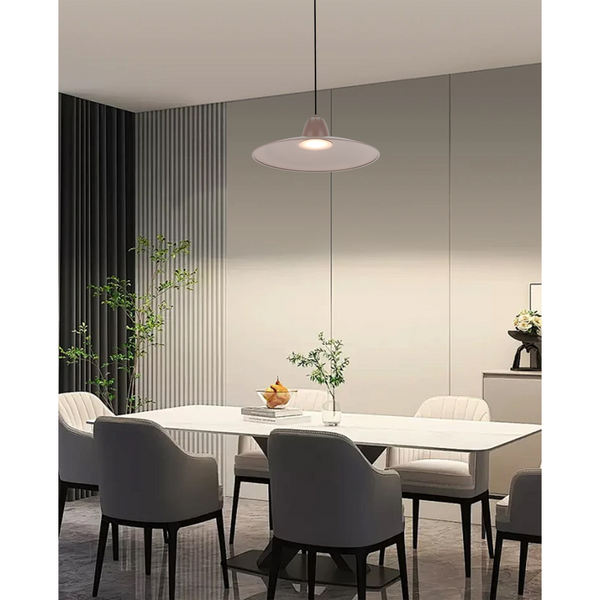 Various Roma Pendelleuchte Taupe – Ø48 cm – 1-flammig - Innen Creme
