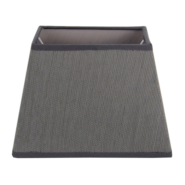 Various Lampenschirm Conica Rechteck - Grau - Ø20 oder Ø27 cm – Seide