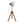 Various Frame Stehlampe – Industrielles Design mit Metall-Schirm und Holz-Stativ (165 cm)