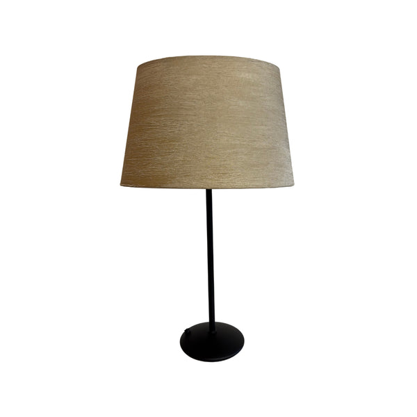 Various Lampenschirm Oval - Wrinkle – Creme/Gold – Ø22/17 x Ø21/13 cm – Höhe 17 cm