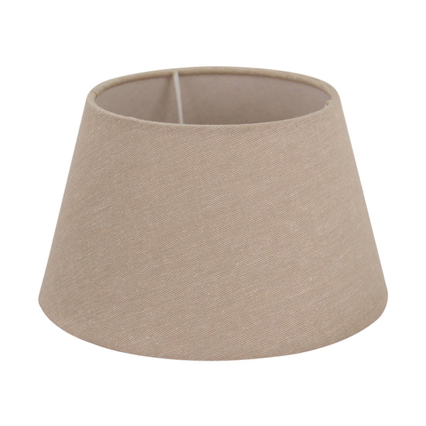 Various Lampenschirm Drum rund - Grau – Ø20 bis 40 cm - Leinen