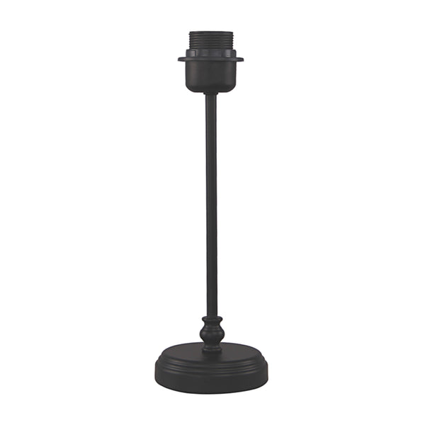 Various Metall-Lampenfuß in Weiß oder Schwarz – Elegante Basis für Ihre Tischlampe (36 cm)