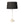 Various Metal Lamp Base in White – Elegant Base for Your Table Lamp (33 cm)