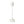 Various Metal Lamp Base in White – Elegant Base for Your Table Lamp (33 cm)