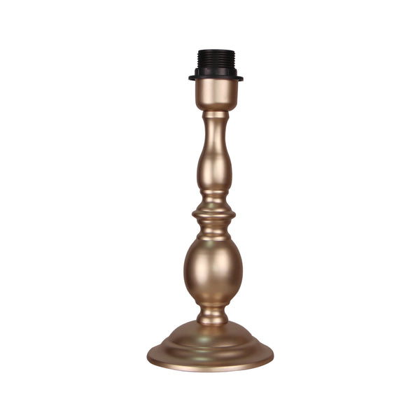 Various Metall-Lampenfuß in Nickel, Schwarz, Weiß oder Bronze – Stilvolle Basis für Ihre Tischlampe (25 cm / 33 cm)