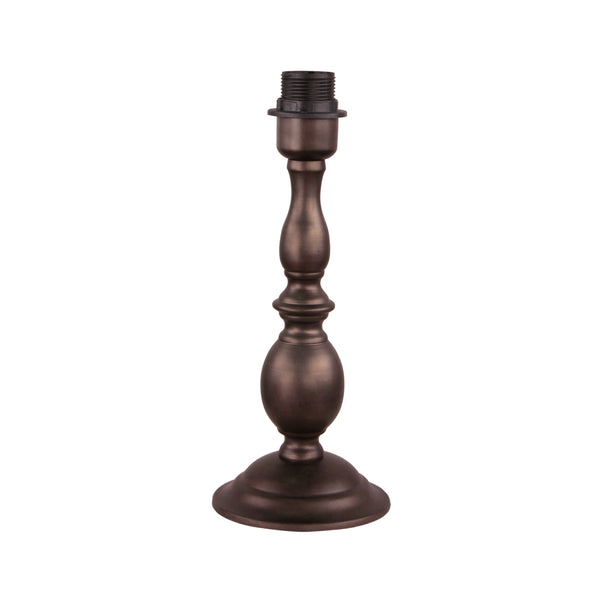 Various Metall-Lampenfuß in Nickel, Schwarz, Weiß oder Bronze – Stilvolle Basis für Ihre Tischlampe (25 cm / 33 cm)