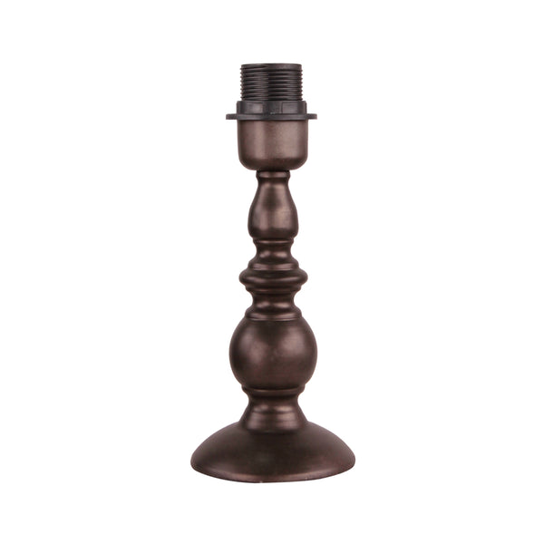 Various Metall-Lampenfuß in Nickel, Schwarz, Weiß oder Bronze – Stilvolle Basis für Ihre Tischlampe (25 cm / 33 cm)
