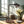 Various Max Tischlampe – Industrial Design – Schwarzes Metall & Holz – GU10 – 40 cm hoch