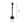 Diverse metalen lampvoeten in zwart – elegantie in twee formaten: 38,5 cm & 45 cm