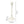Various Lamp Base Metal White - 33 cm with E27 Socket – Simple and Bright