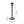 Various Lamp Base Metal Nickel Glossy - 33 cm with E27 Socket – Timeless and Elegant