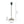 Various Metal Lamp Base Nickel - 38 cm with E27 Socket – Timeless Shine and Clear Lines