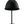 Leselampe und Beistelltischlampe aus Metall, matte schwarze Oberfläche