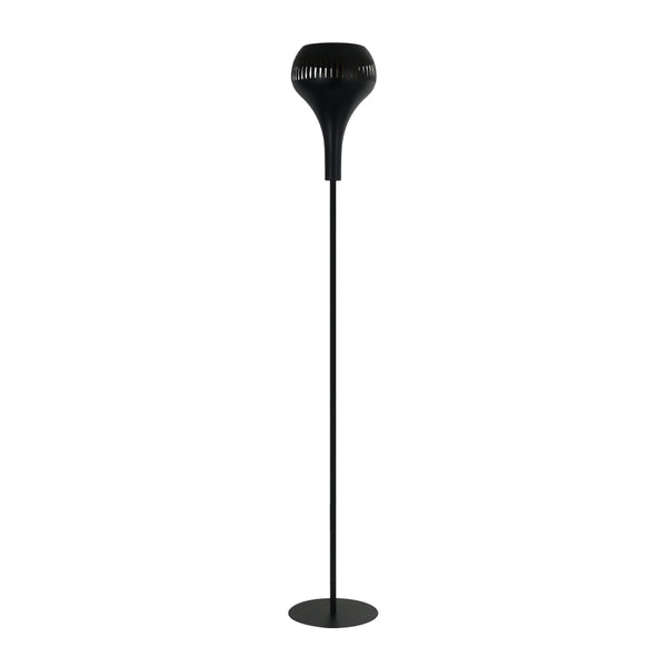 Stilvolle Canna Stehleuchte schwarz 1-flammig 180 cm