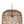 Various Cross Hängelampe – 1 flammig – Ø32 cm – E27 - Natuur Holz