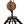 Various Frame Pendelleuchte – 1-flammig – Ø47 cm – E27 – Schwarz mit Holz