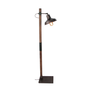 Various Max Stehlampe Schwarz – 140 cm Höhe im industriellen Design