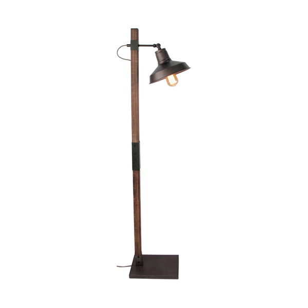 Various Max Stehlampe Schwarz – 140 cm Höhe im industriellen Design