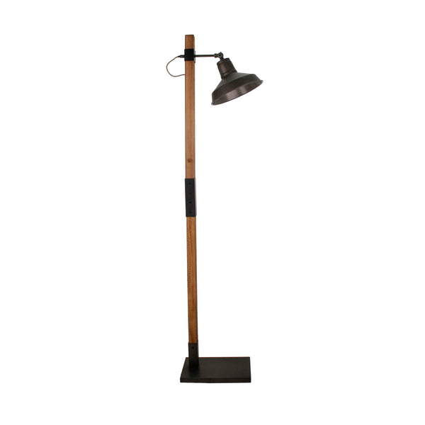 Stehlampe Schwarz mit stabiler Metallbasis – Various Max