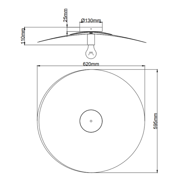 Various Piatto Deckenleuchte – Zeitlos & modern im Interieur