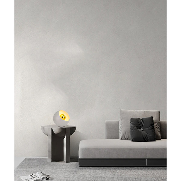 Various Sfera Tischlampe – Ø20 oder Ø25 cm – Grau – 1-flammig – Eisen