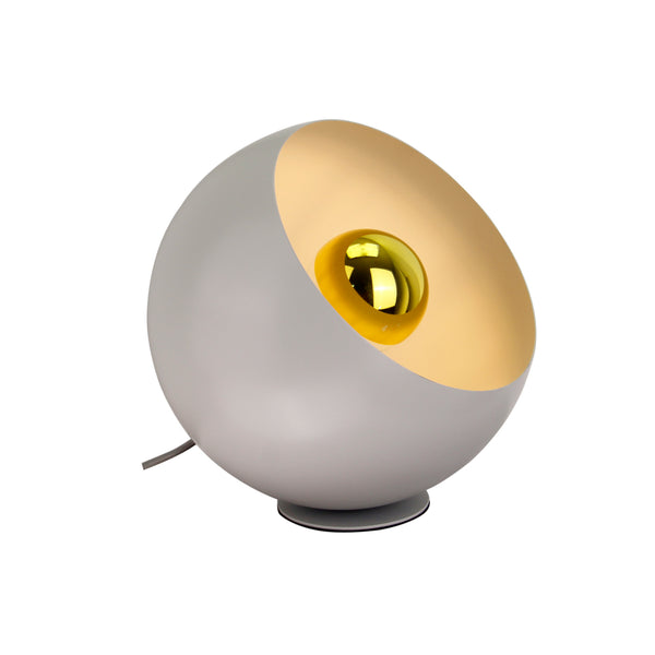 Various Sfera Tischlampe – Ø20 oder Ø25 cm – Grau – 1-flammig – Eisen
