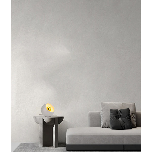 Various Sfera Tischlampe – Ø20 oder Ø25 cm – Grau – 1-flammig – Eisen